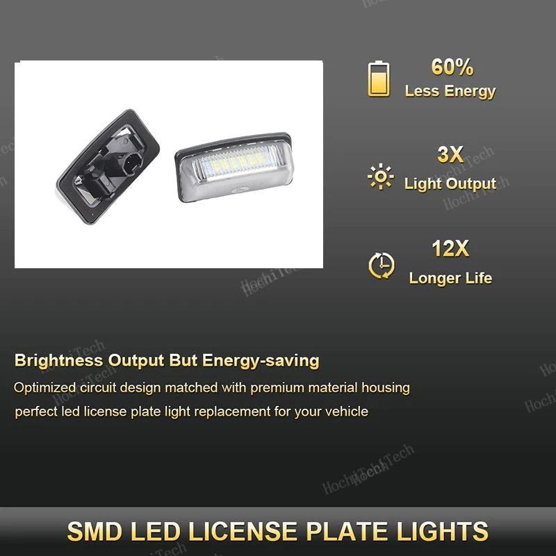 Luz de matrícula LED Toyota Alphard Corolla Celica - imagen 2