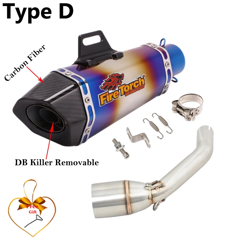 Escape deportivo fibra carbono Honda GROM125 MSX125 2021-2023 - imagen 3