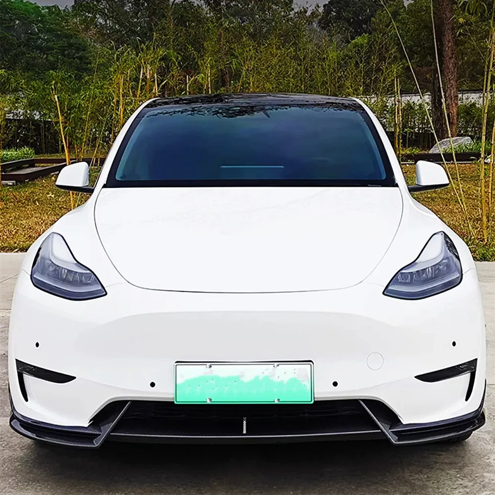 Kit de carrocería Body Kit Tesla Model 3/Y – Parachoques splitter difusor lip - imagen 4