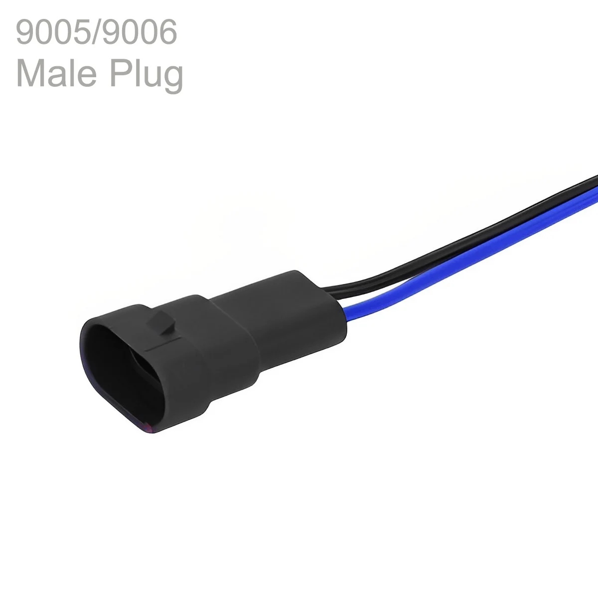 Conector macho 9005/9006 de 12 V para faros y antinieblas