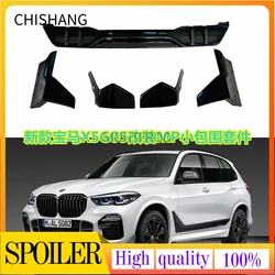 Difusor deportivo negro brillante para BMW X5 G05 M-Sport 2019-2022