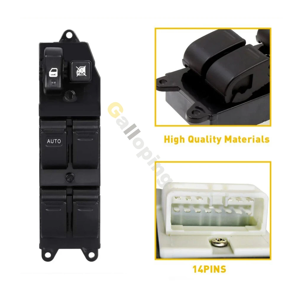 84820-04020 Interruptor elevalunas Toyota Tacoma 2001-2004 - imagen 4