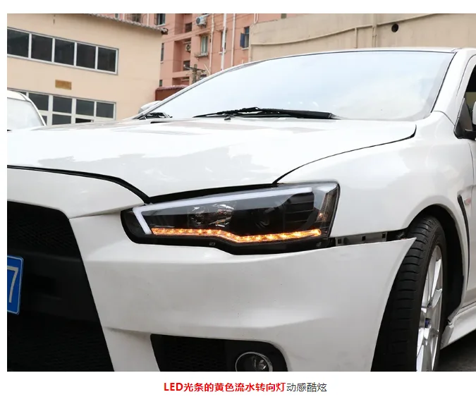 Faros LED nuevos para Mitsubishi Lancer 2008-2013