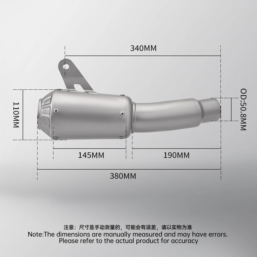 Tubo intermedio de escape inoxidable Kawasaki ZX-6R ZX636 2024-2025 - imagen 4