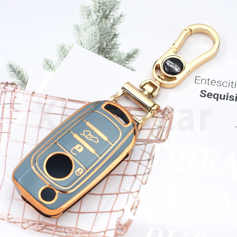 Funda de llave TPU para Fiat Cronos, Egea, 500X, Toro y Dodge Neon - imagen 4
