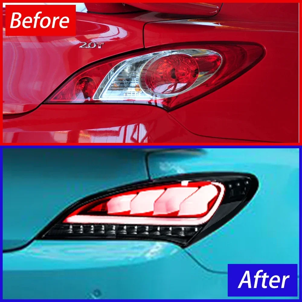 Piloto trasero LED dinámico Hyundai Rohens Coupe 2009-2013 - imagen 2