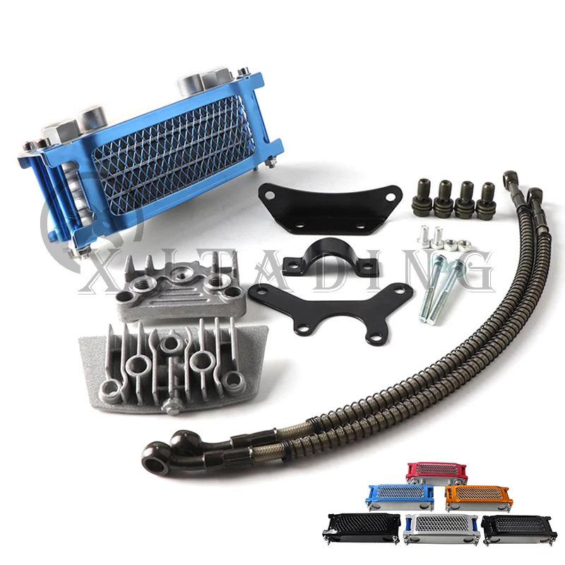 Kit radiador aceite moto – Compatible Honda Monkey, Yamaha y Kawasaki - imagen 2