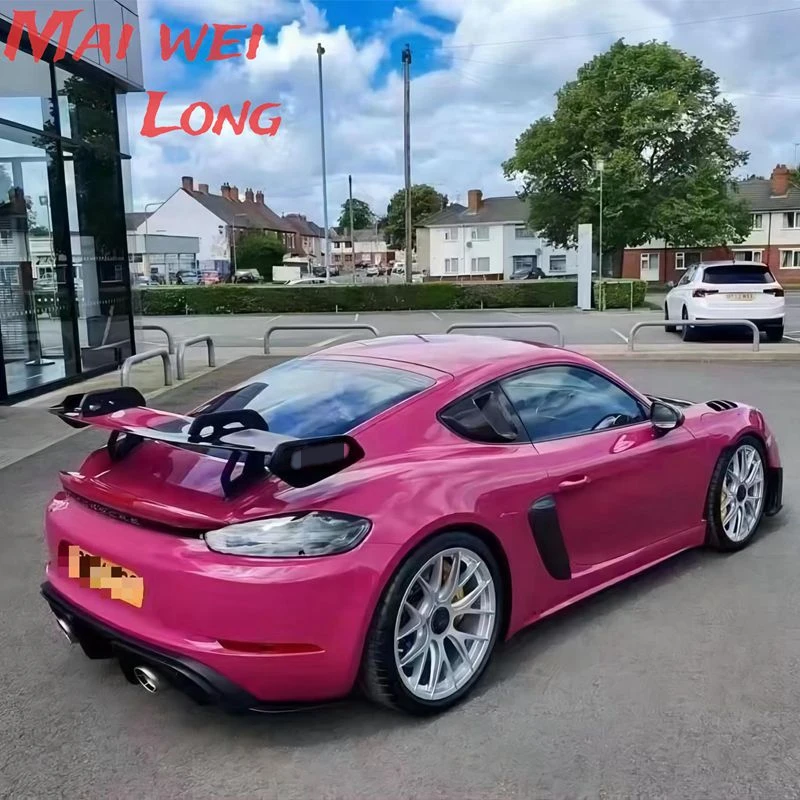 Alerón trasero fibra de carbono Porsche 911 Boxster Cayman GT4 - imagen 2