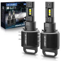 BEVINSEE H15, bombillas LED de carretera y DRL para Ford y VW
