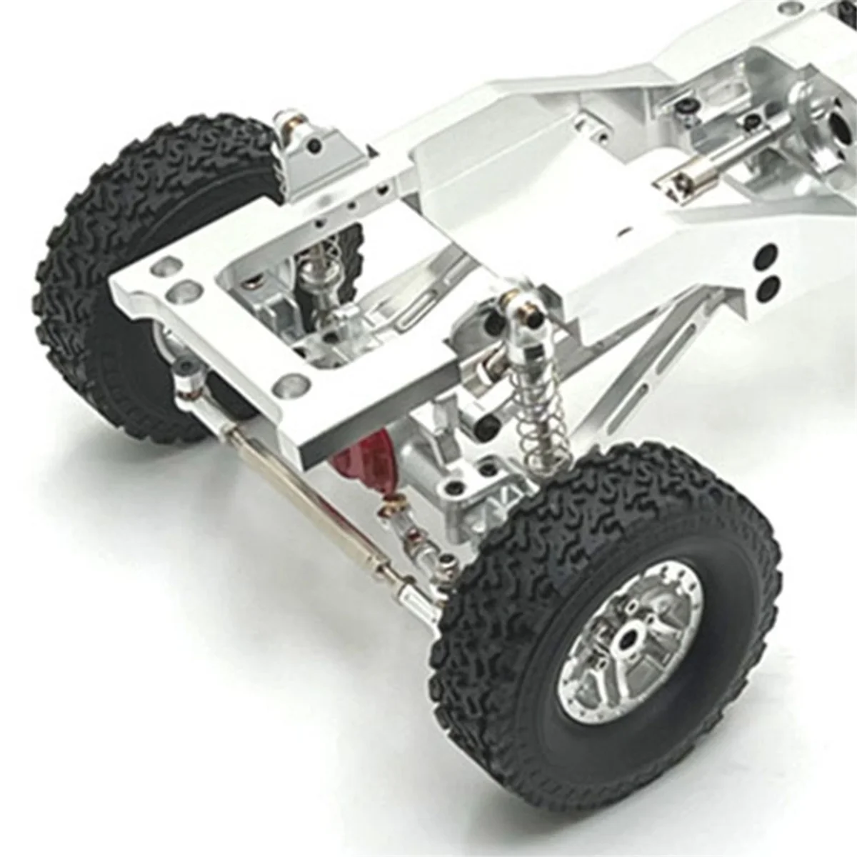 Kit chasis metálico MN82 LC79 – Carframe plateado 1/12 - imagen 5