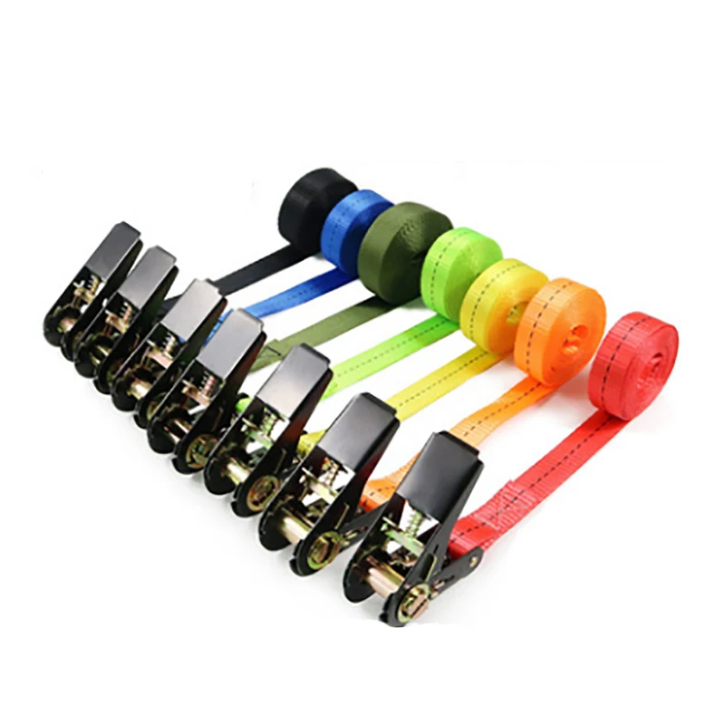 Correas de trinquete elásticas para sujeción de remolque