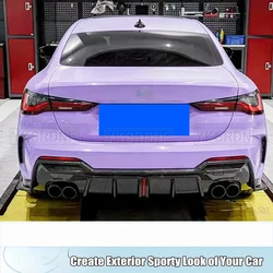 Difusor trasero fibra de carbono BMW M440i G22/G23 M-Tech