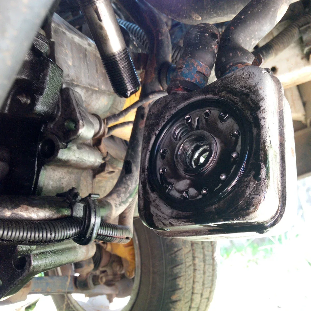 038117070 Reemplazo de 2 uds para VW Golf MK2 3 4 5 6, filtro enfriador de aceite de motor, carcasa de sellado, intercambiador de calor, junta tórica, junta de goma superior - imagen 4