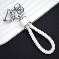 white keychain