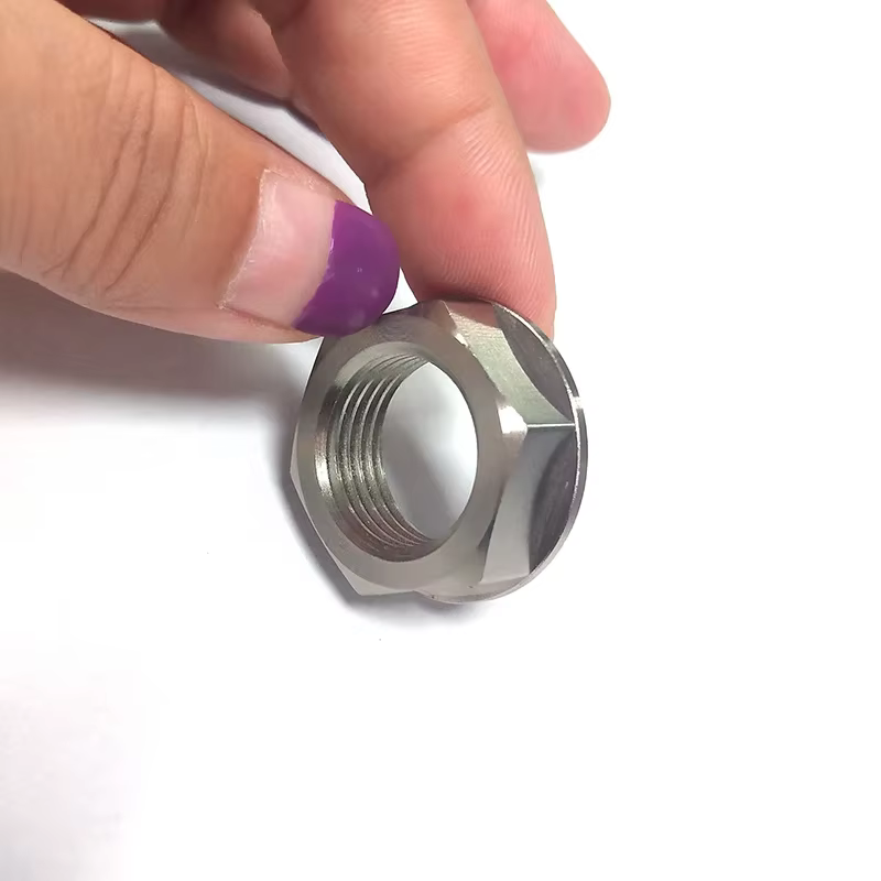 Detalle del acabado superficial del adaptador