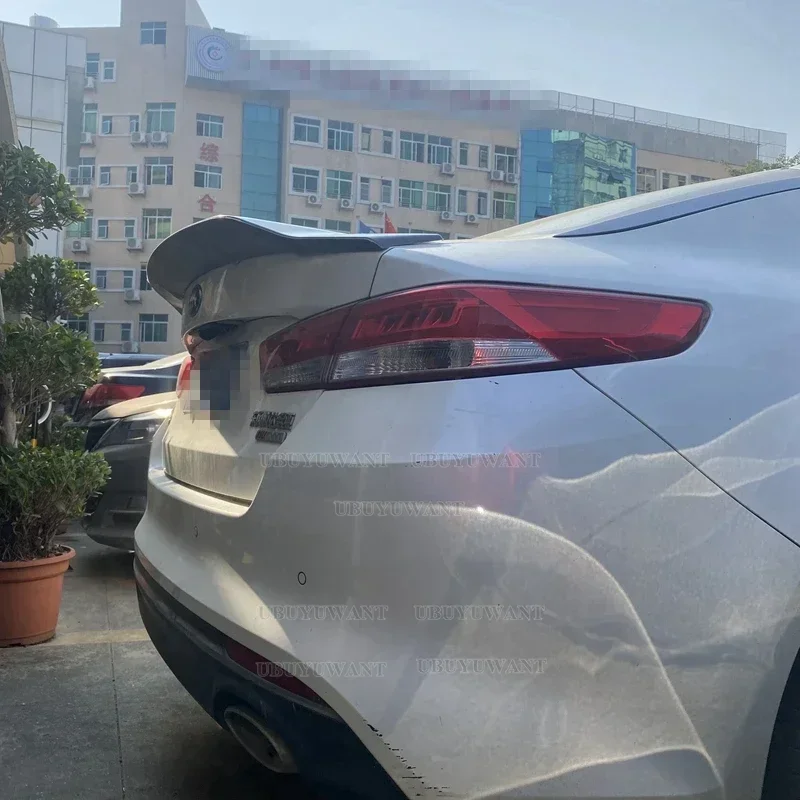 Alerón trasero estilo R en fibra de carbono para Kia Optima 2016-2018 - imagen 3