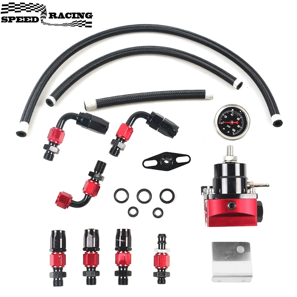 Regulador presión combustible EFI ajustable AN6 para Toyota 7MGTE