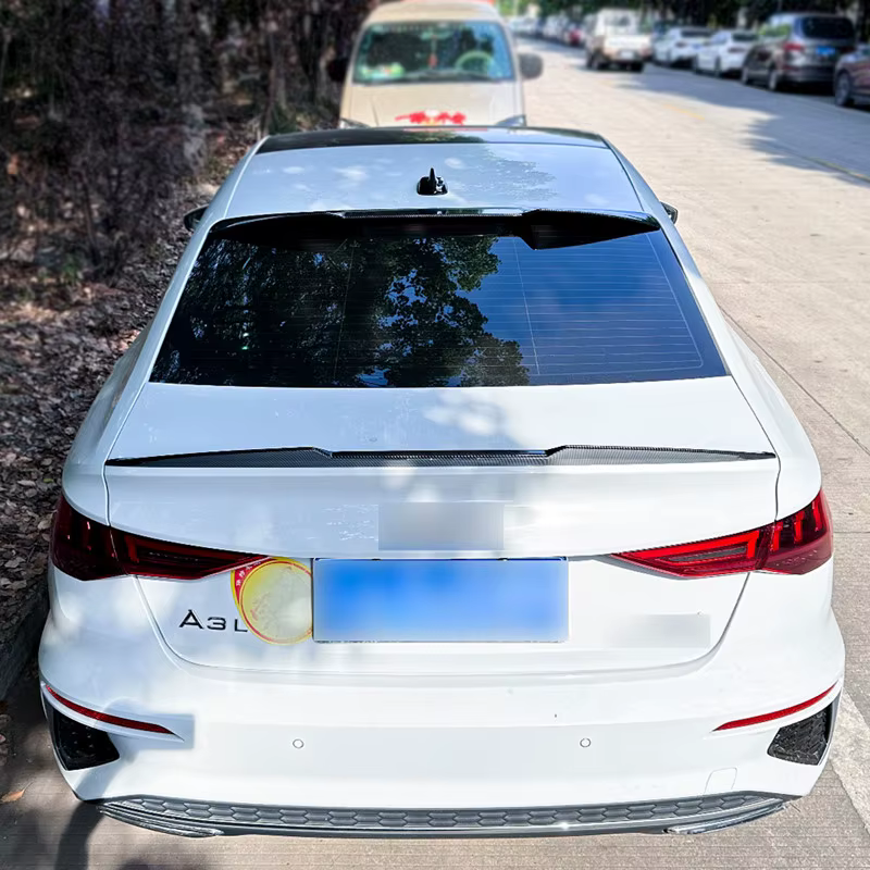 Alerón de techo ABS efecto carbono para Audi A3 Sedán 8Y 2021+ - imagen 3