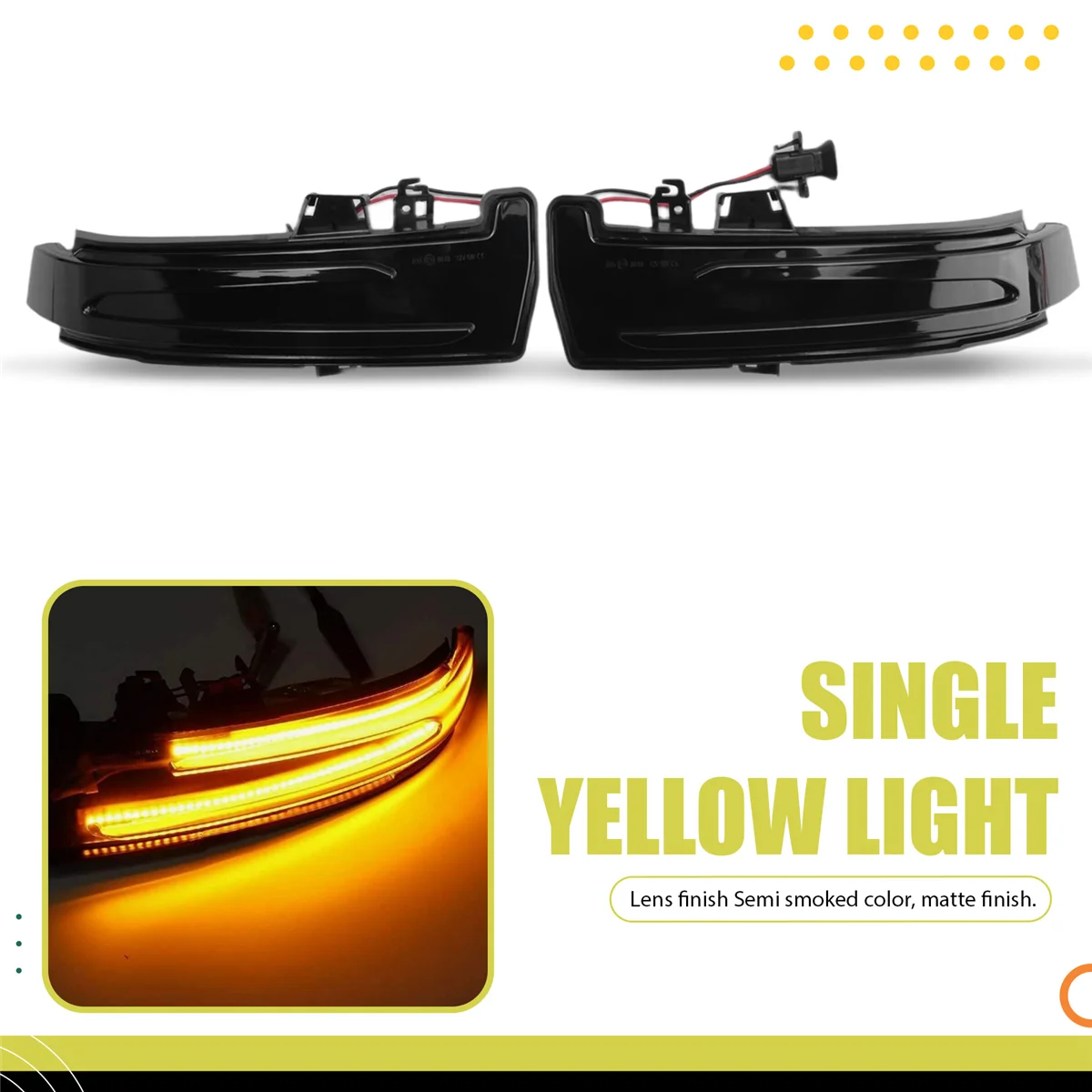 Kit direccional LED para espejo retrovisor Mercedes Benz W204 - imagen 5