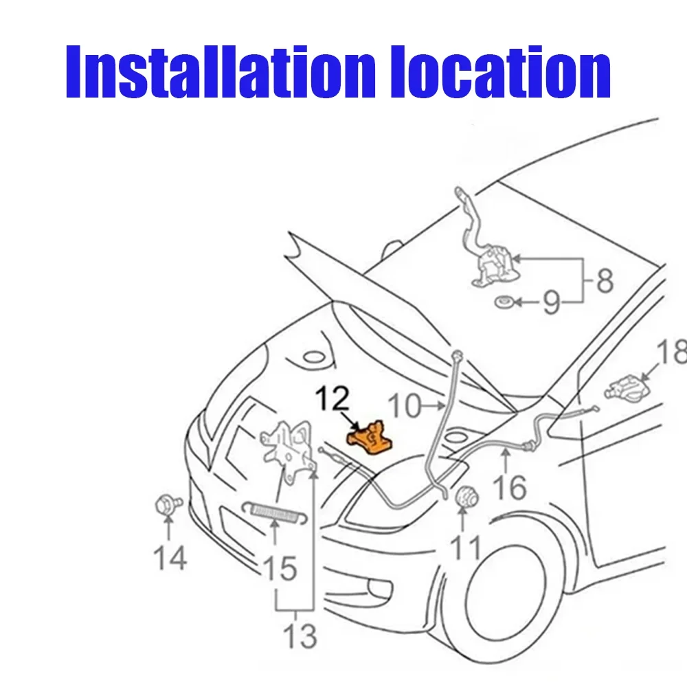 Ford varilla de soporte capó para S-Max 2006-2007 y Transit 2006-2021 - imagen 2