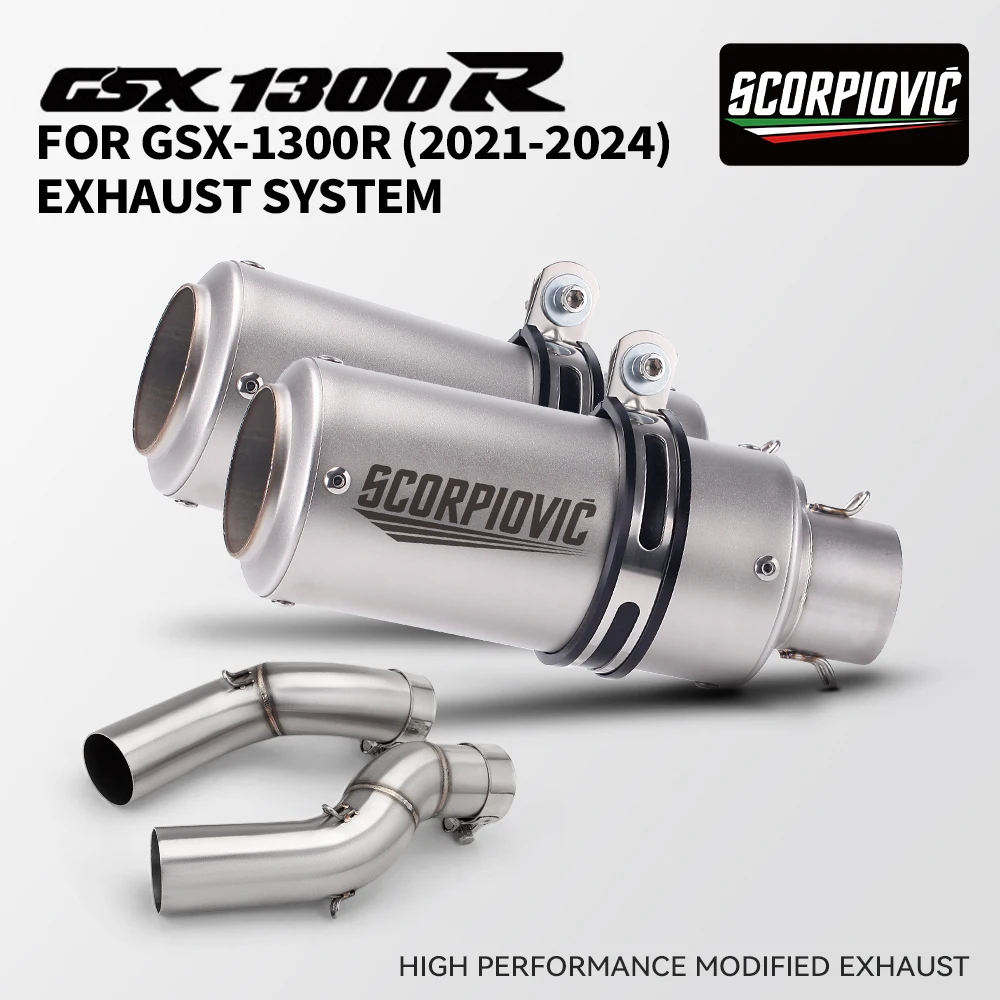Tubo escape deslizante Hayabusa GSXR1300 2021-2024
