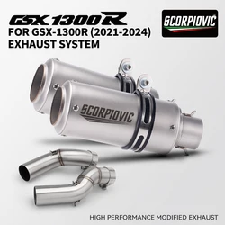 Tubo escape deslizante Hayabusa GSXR1300 2021-2024