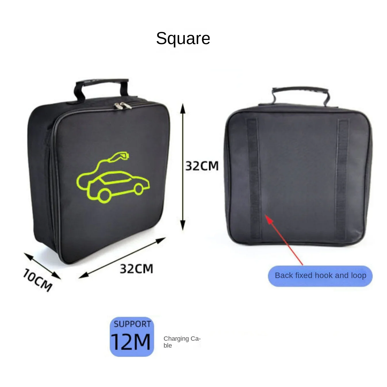 Bolsa de transporte EV en maletero