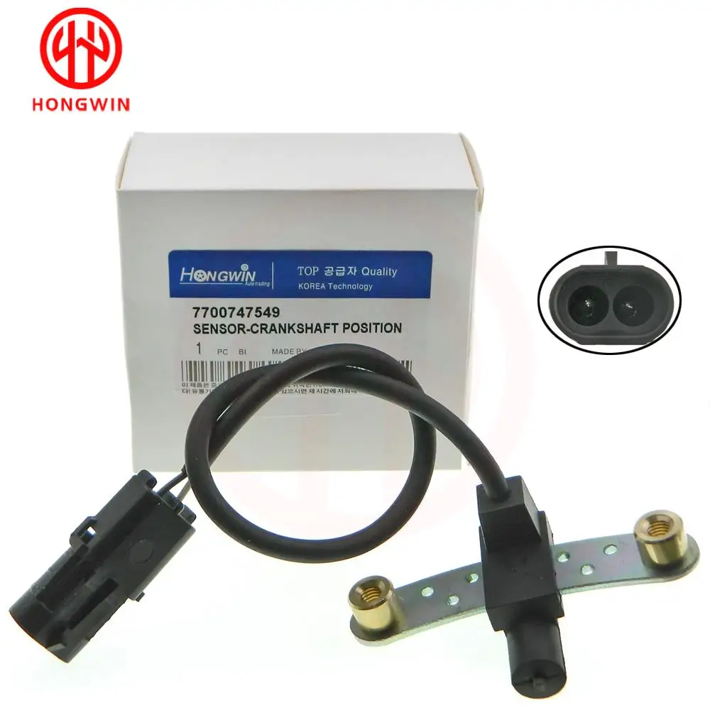 7700747549   Sensor de posición de cigüeñal de motor para Renault 19 21 Clio Espace Laguna Megane Classic Coupe Scenic 7700850589