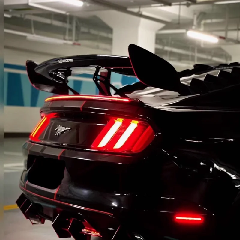 Alerón fibra carbono para maletero Ford Mustang GT500 2015-2020 - imagen 2