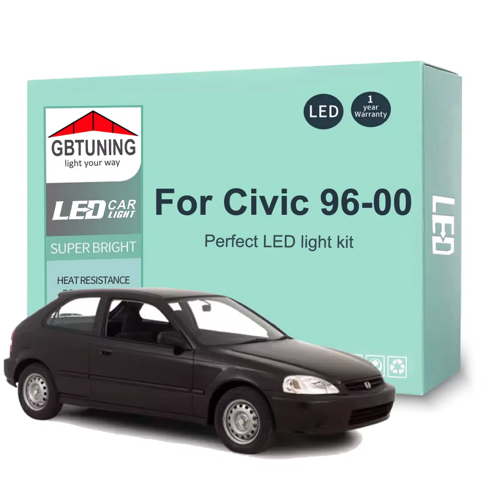 Bombillas LED Canbus interior Honda Civic VI 1996-2000