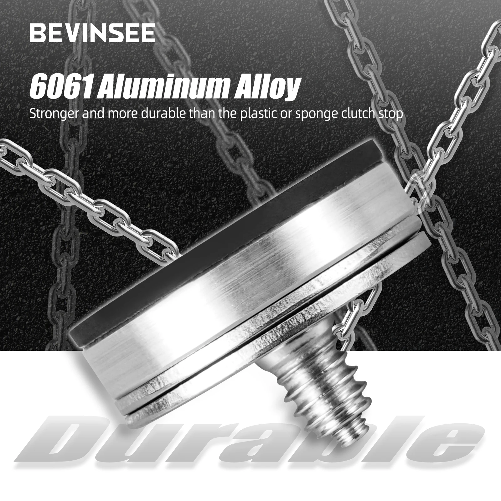 BEVINSEE Tapón de pedal de embrague para VW Golf GTI/R y Audi A3 - imagen 2