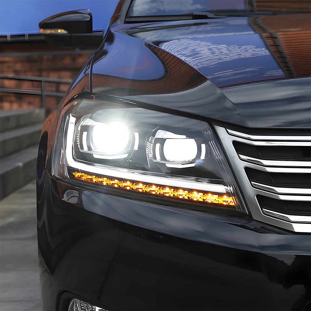 Faros delanteros LED para VW Passat B7 B8 Magotan Highline 2011-2015 - imagen 3
