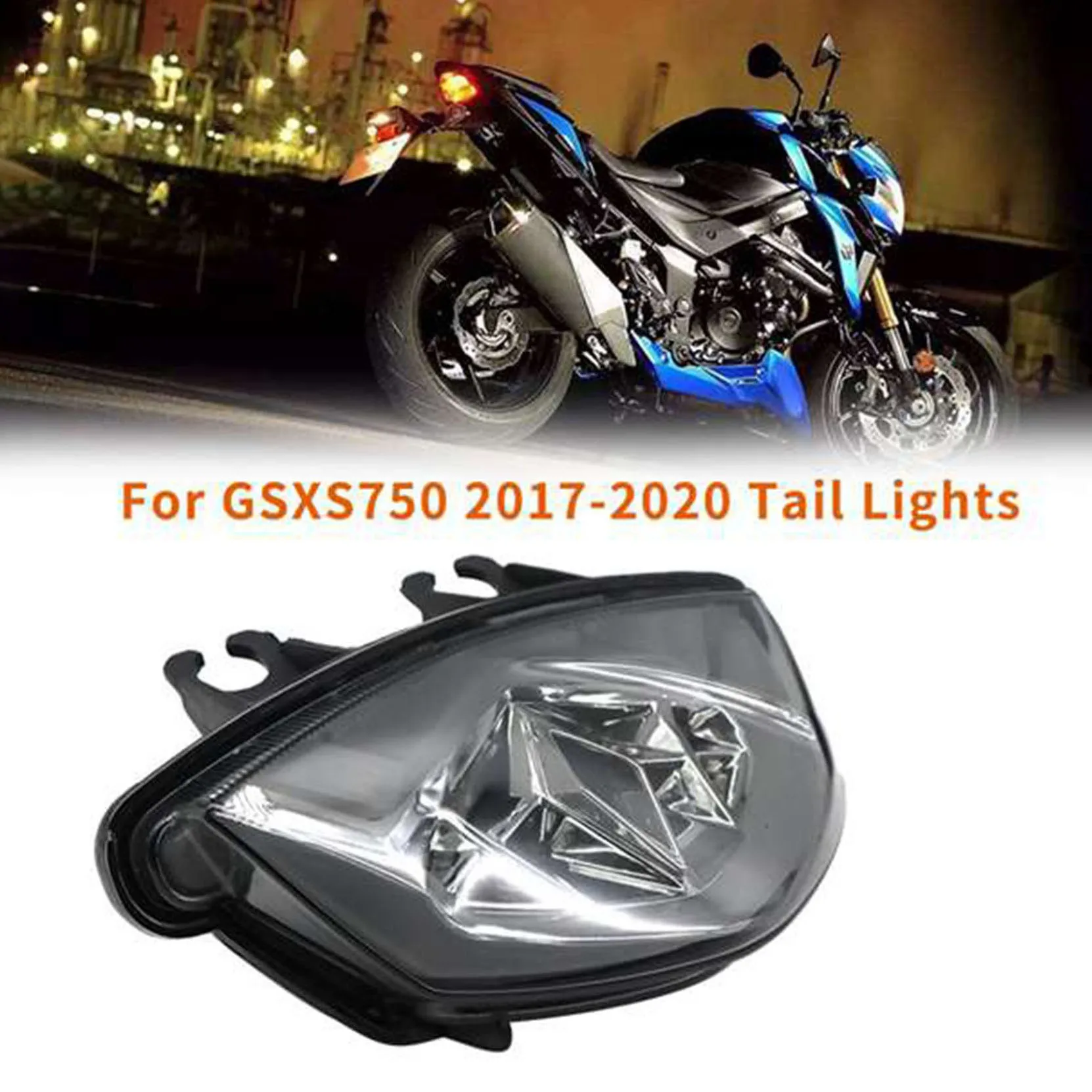 Luz intermitente trasera LED para Suzuki GSX-S750 2017-2021 - imagen 3