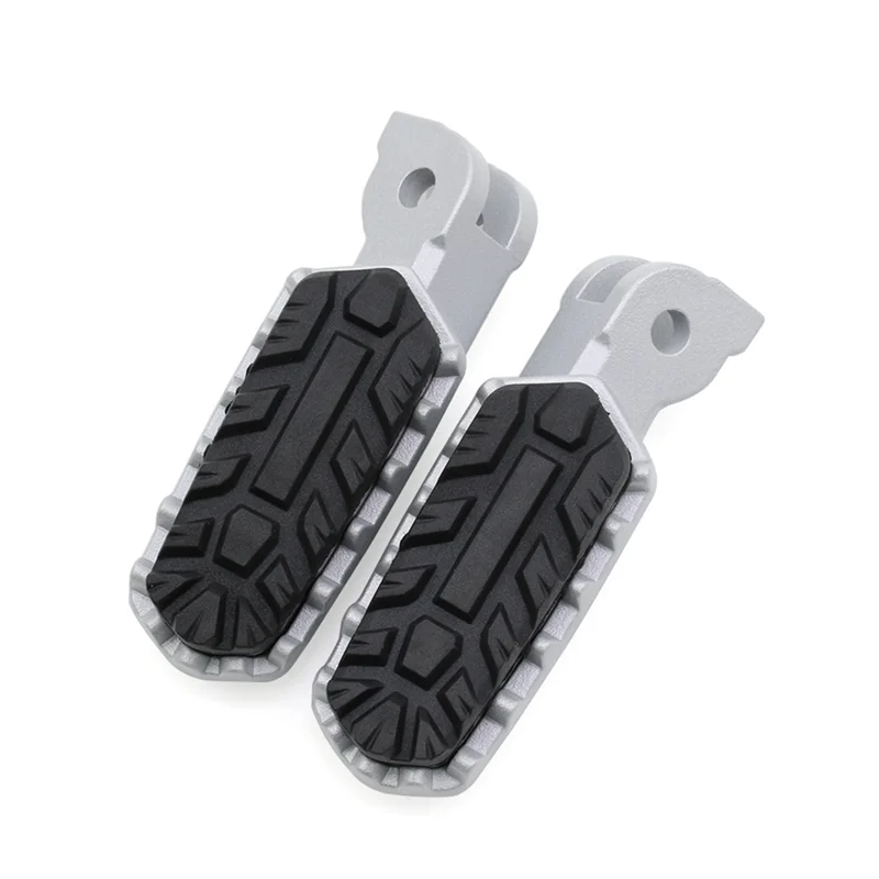 Apoyapiés plateados AB56 para Ducati Multistrada V4 y V4S