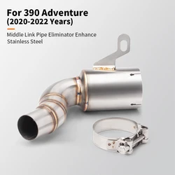 Escape de motocicleta para 390 Adventure 2020-2022 250 Adventure RC125 RC200 250 DUKE 390 DUKE, tubo de escape de motocicleta 390 ADV