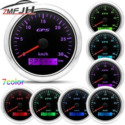 Velocímetro digital GPS 85 mm con antena para coche, camión y barco