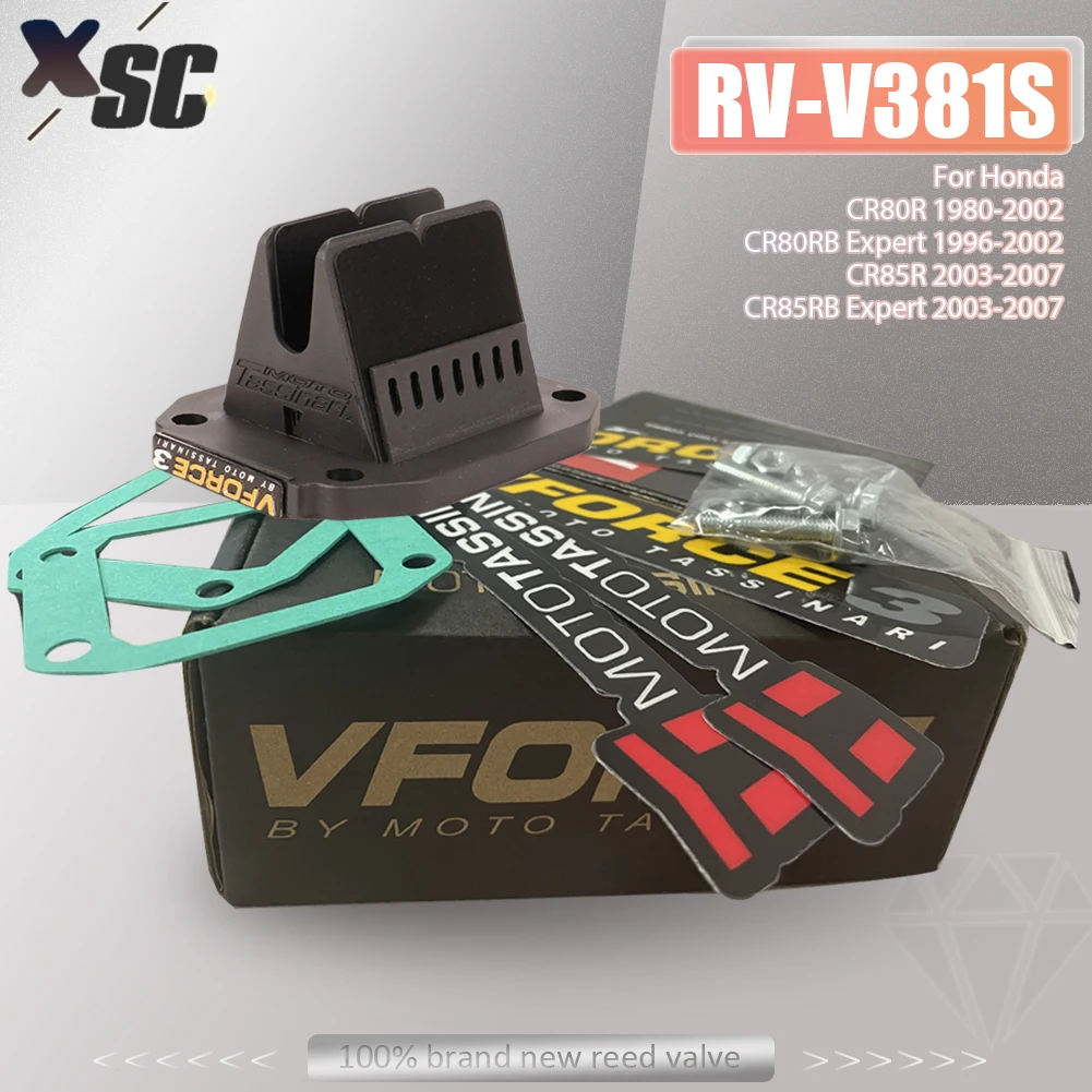 Válvula de lengüeta V-Force 3 V381S Honda CR80 CR85