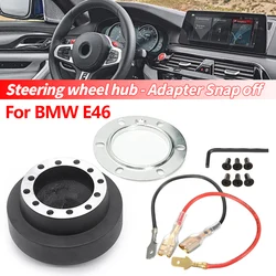 Adaptador de volante de liberación rápida para BMW E46, MOMO y OMP
