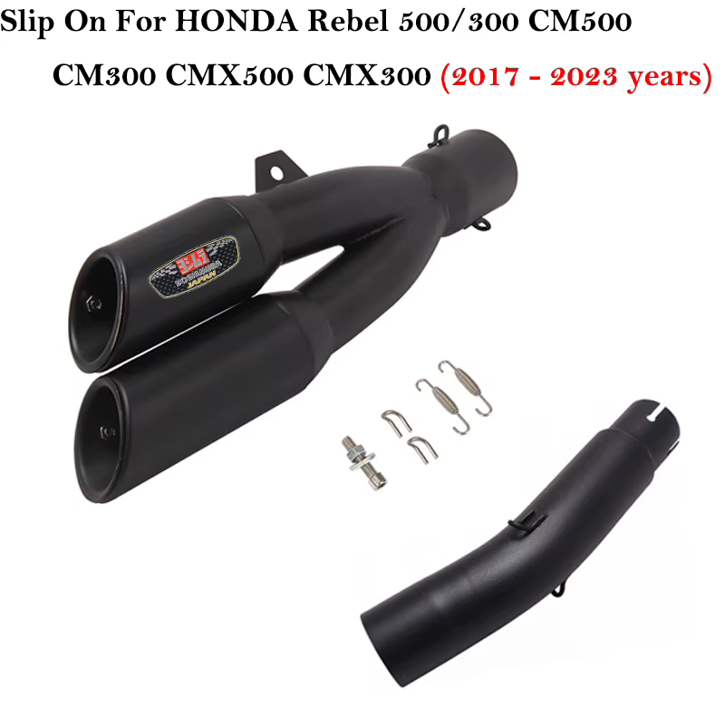 Silenciador de escape para Honda Rebel CMX 300/500 con DB killer - imagen 5