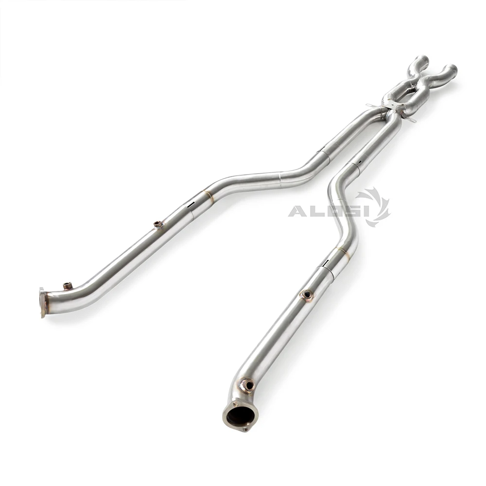 Tubo de escape medio bajante acero inoxidable BMW M3 E92 4.0 V8 - imagen 3
