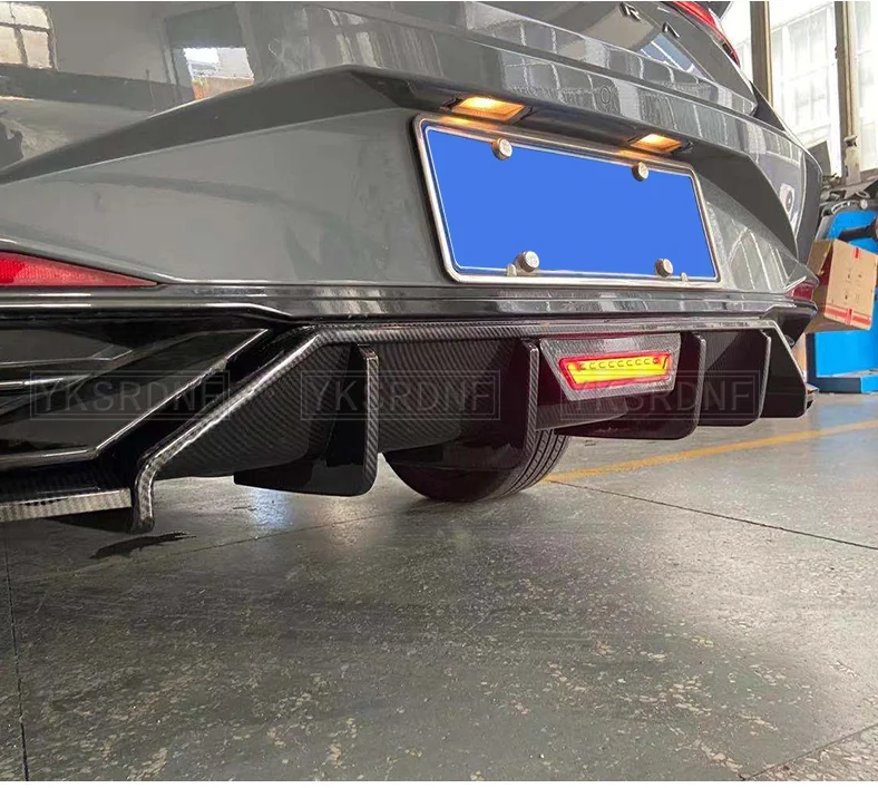 Alerón labio parachoques trasero con luz LED – Hyundai Elantra CN7 - imagen 5