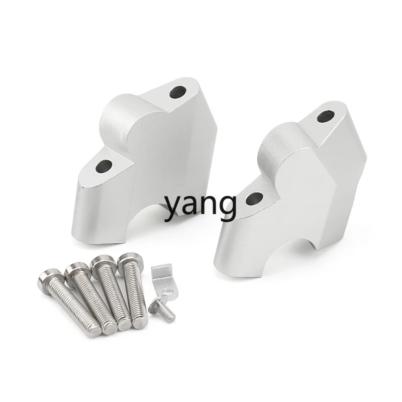 Manillar elevado de aluminio para moto custom racing - imagen 2