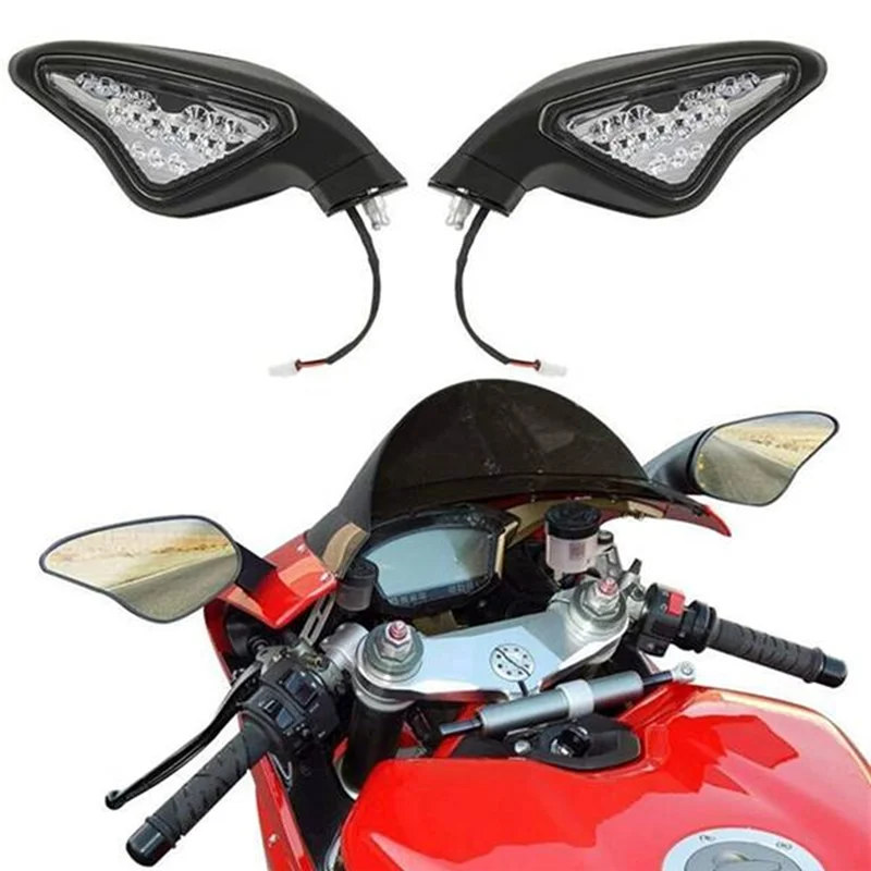 Retrovisores para Ducati 848, 1098 y 1198 con intermitente LED - imagen 3