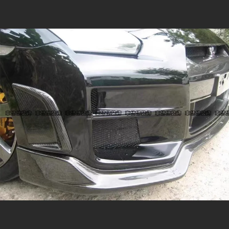 Parachoques fibra de carbono embellecedor lateral Nissan GT‑R R35 - imagen 5