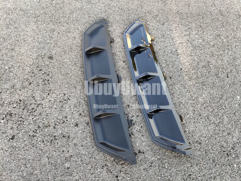 Difusor trasero negro para VW Passat B8 Variant 2015-2019 - imagen 4