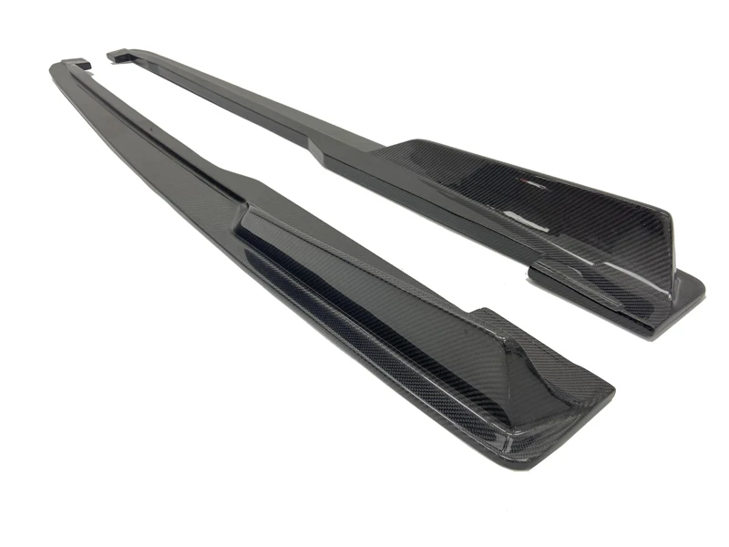 Faldones laterales traseros de fibra de carbono para Audi TTRS MK3 - imagen 5