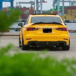 Alerón trasero de fibra de carbono – Audi A3 Sedan 2015-2019