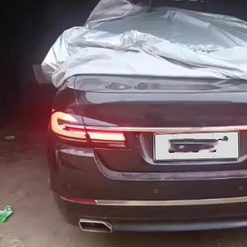 Para BMW F10 F18 5 Series 2011-2018 conjunto de luces traseras automáticas actualización LED efecto de arranque a través de luces traseras accesorios de herramientas de coche - imagen 3