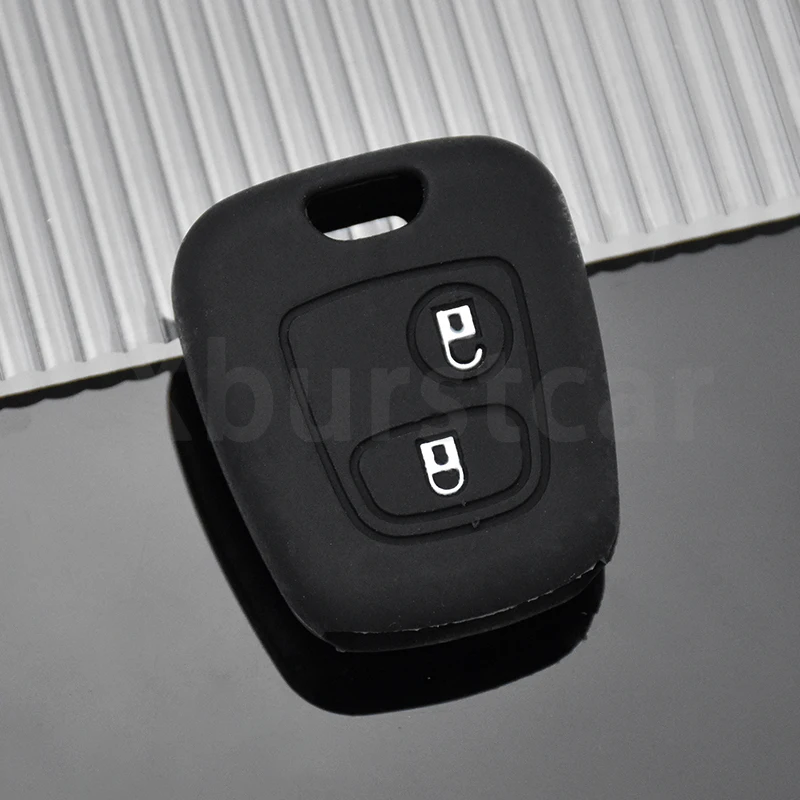 Carcasa protectora de silicona para llave Peugeot y Citroën