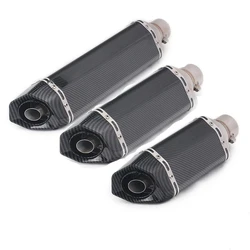 Silenciador slip-on de escape de 51 mm para moto con dB-killer